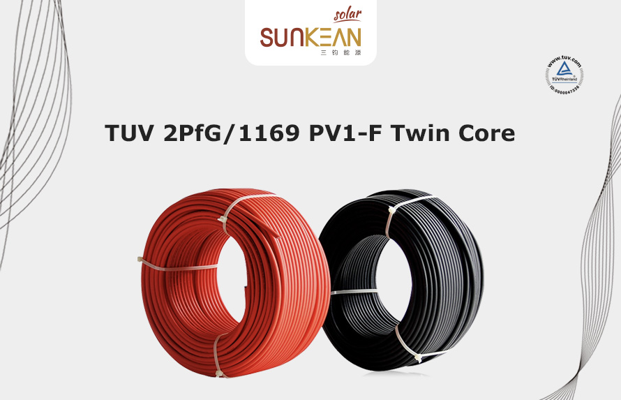 PV1-F Twin Core Solarkabel