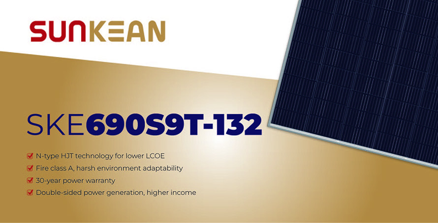 690 W HJT-Solarpanel