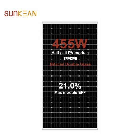 182 doppelseitiges 455-W-Solarpanel
