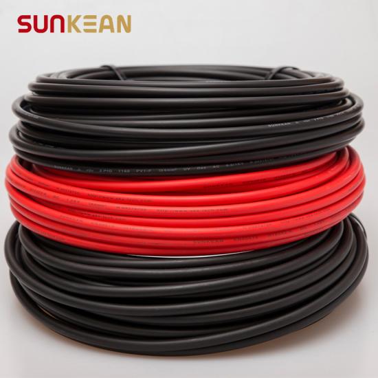 EN 50618 Single Solar 25mm Cable SUNKEAN PV TUV Rhein and UL Double Certified Cable