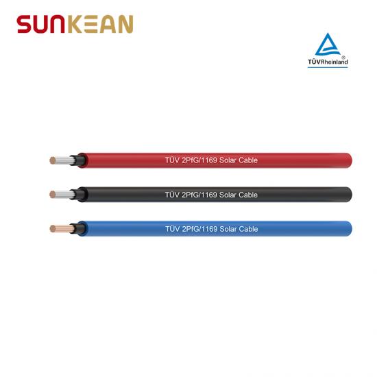 6mm Cable TUV 2PfG 11169 PV1-F Twin Core Solar Cable
